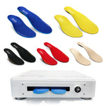 Heat moldable insoles for foor scanner.