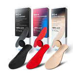 Heat moldable insoles M1 to M3 packages.